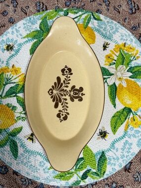 Pfaltzgraff Country Village with Brown Floral Design